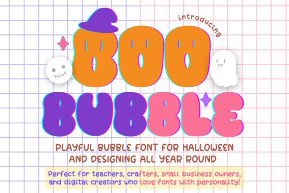 Boo Bubble: A Playful Font for Engaging Campaigns