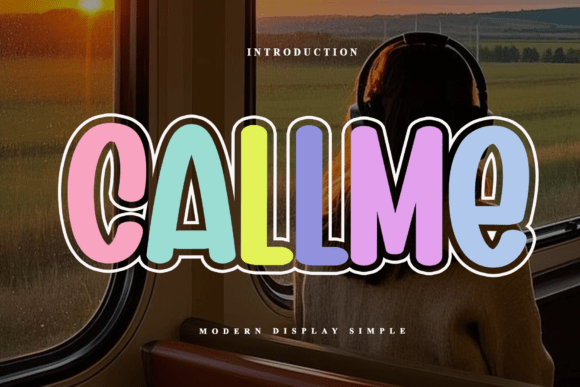 Callme: A Bold and Energetic Font for Crafters