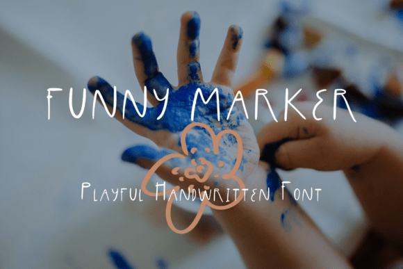 Charming Typography: Funny Marker for Editorial Design
