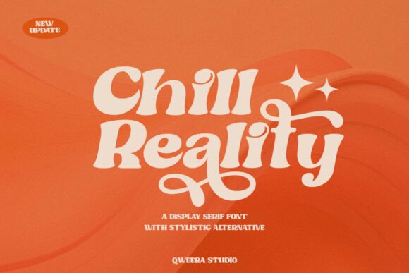 Chill Reality: A Bold Display Serif for Modern Publishing