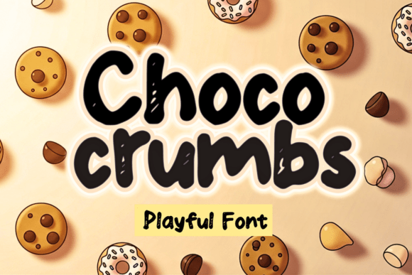 Choco Crumbs: A Sweet and Charming Display Font