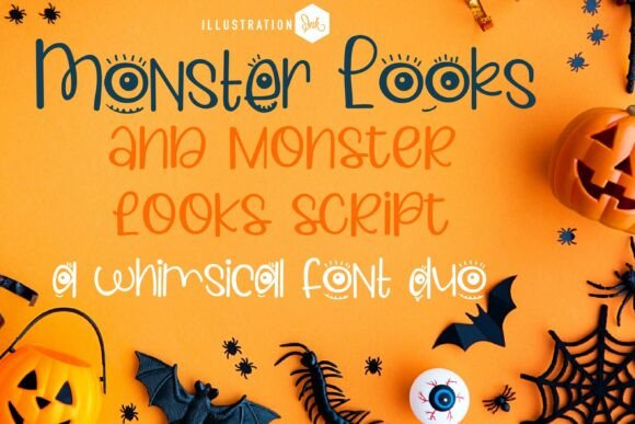 Designing with Monster Looks Duo: A Spooky-Cute Typeface
