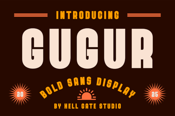 Discover Gugur: A Captivating Autumn Display Font