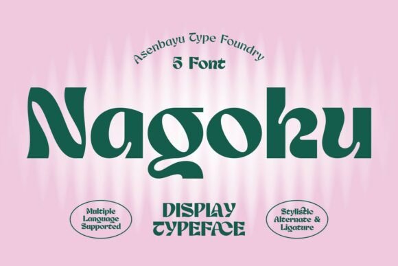 Exploring Nagoku: A Retro-Modern Display Font