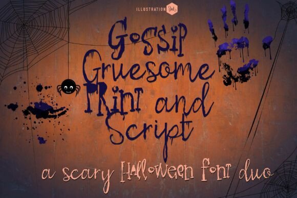 Gossip Gruesome Duo: A Versatile Font for Bold Campaigns