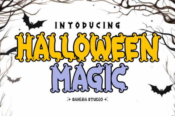 Halloween Magic: A Spooky and Charming Font for Your Brand