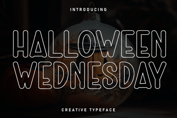 Halloween Wednesday: A Spooky and Creative Font for Crafters