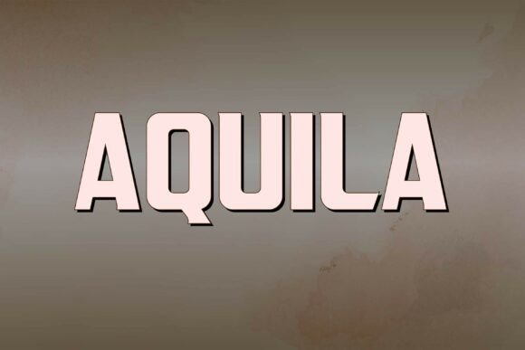 Introducing Aquila Bold: A Premium Gothic Font for Marketers