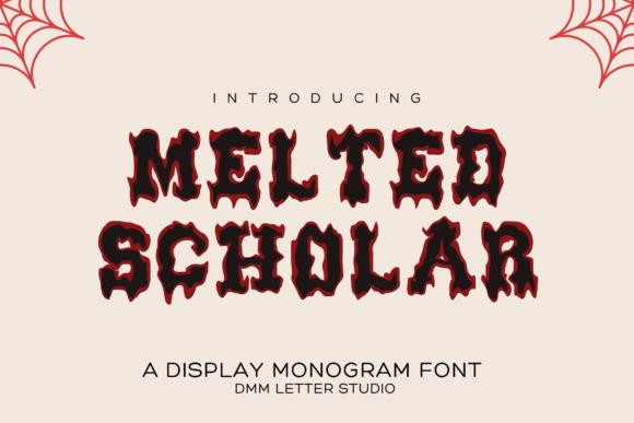 Reviewing Melted Scholar: A Bold and Playful Varsity Font