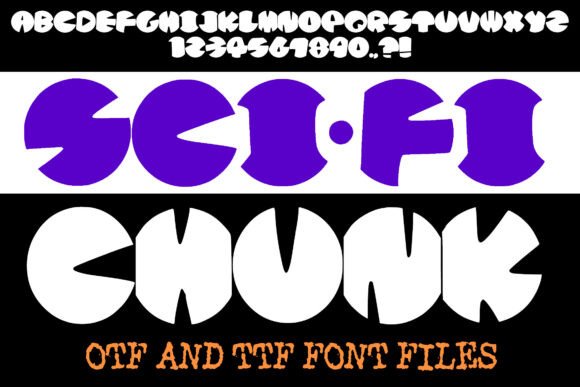 Sci-fi Chunk: A Bold Font for Modern Web Design