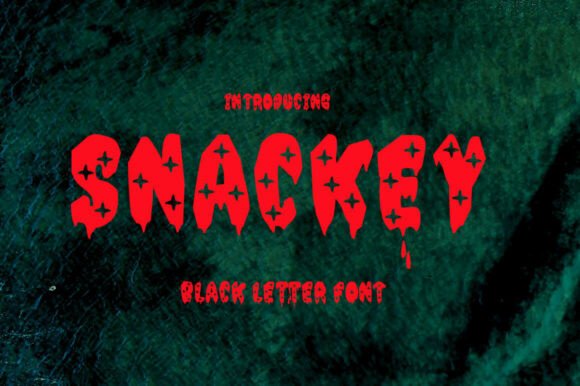 Snackey: The Ultimate Display Font for Creative Marketers