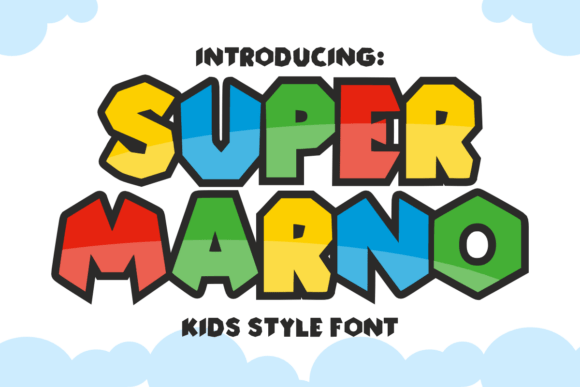 Super Marno: A Fun and Modern Font for Your Brand