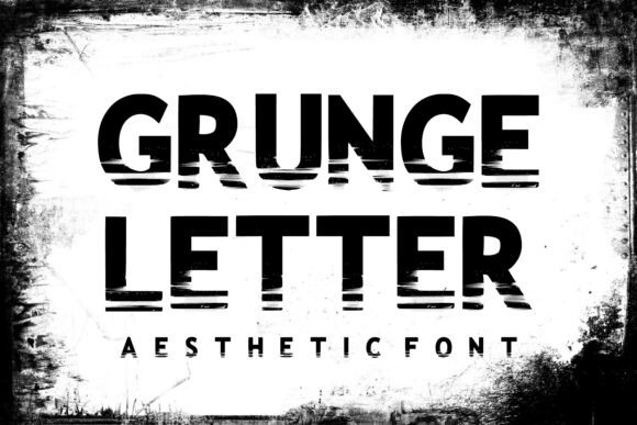 Transform Your Brand with Grunge Letter: A Bold Display Font