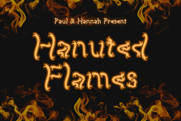 Transform Your Brand with Haunted Flames Font