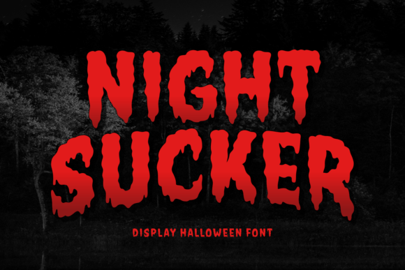 Transform Your Brand with Night Sucker: A Chilling Display Font