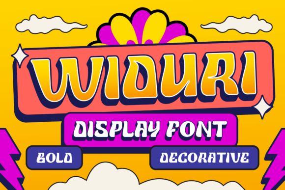 Widuri: A Groovy Font for Creative Makers